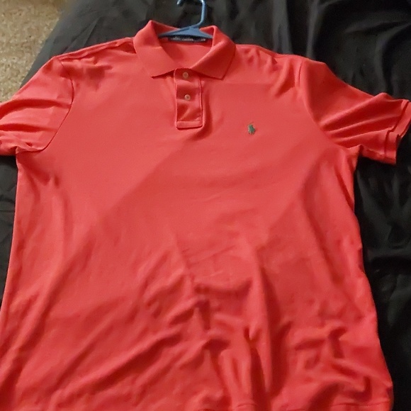 Polo Ralph Lauren (Pink) collar shirt ,it's a size Medium. Worn Once - Picture 2 of 3